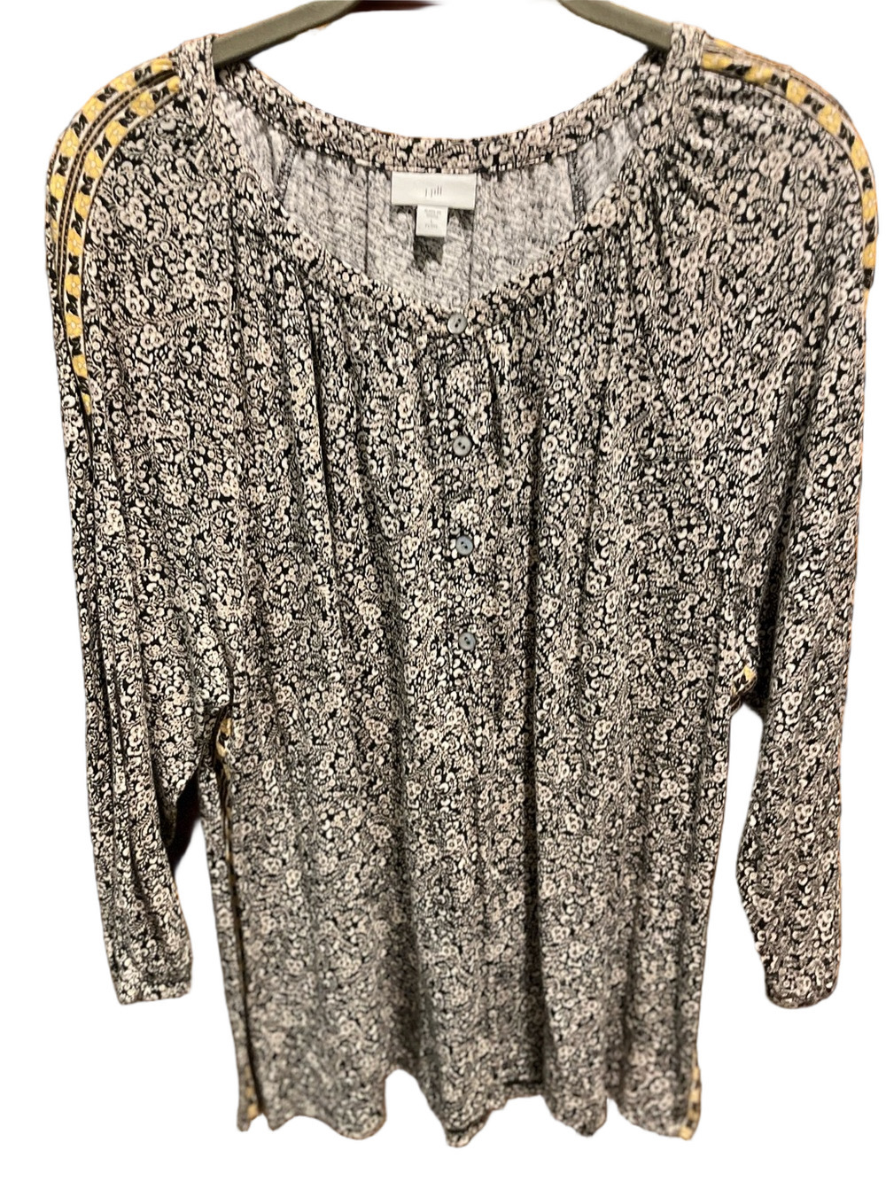 151. WOMENS J. JILL LP DETAIL TOP
